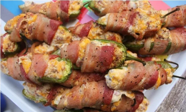 Bacon-wrapped jalapeños in Air Fryer