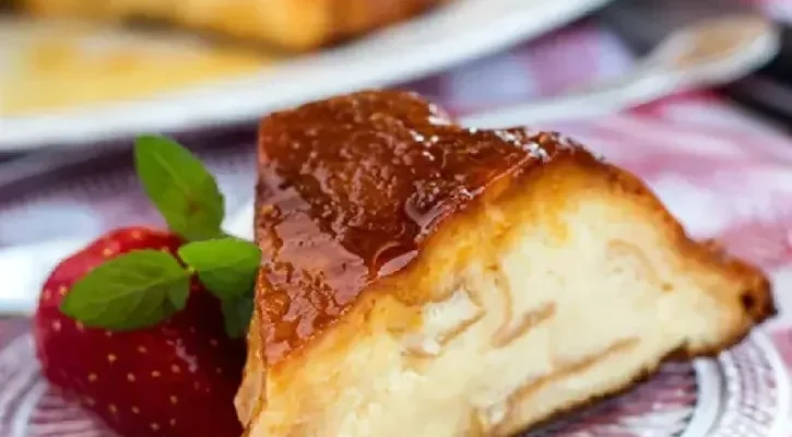 Bread pudding in Air Fryer