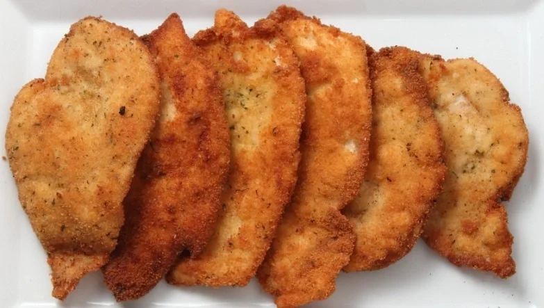 Breaded chicken fillets in Air Fryer