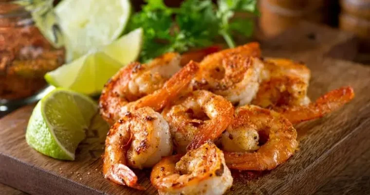 Cajun style shrimp in Air Fryer