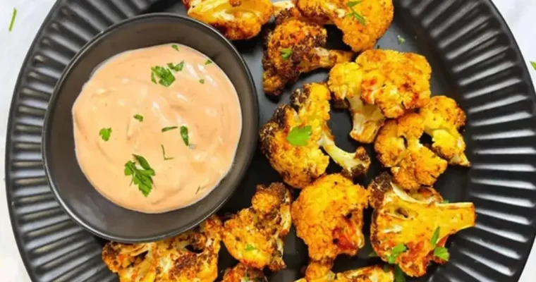 Cauliflower with Indian touches in Air Fryer