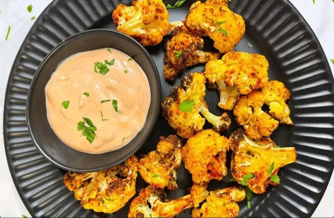 Cauliflower with Indian touches