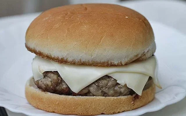 Cheeseburger  in Air Fryer
