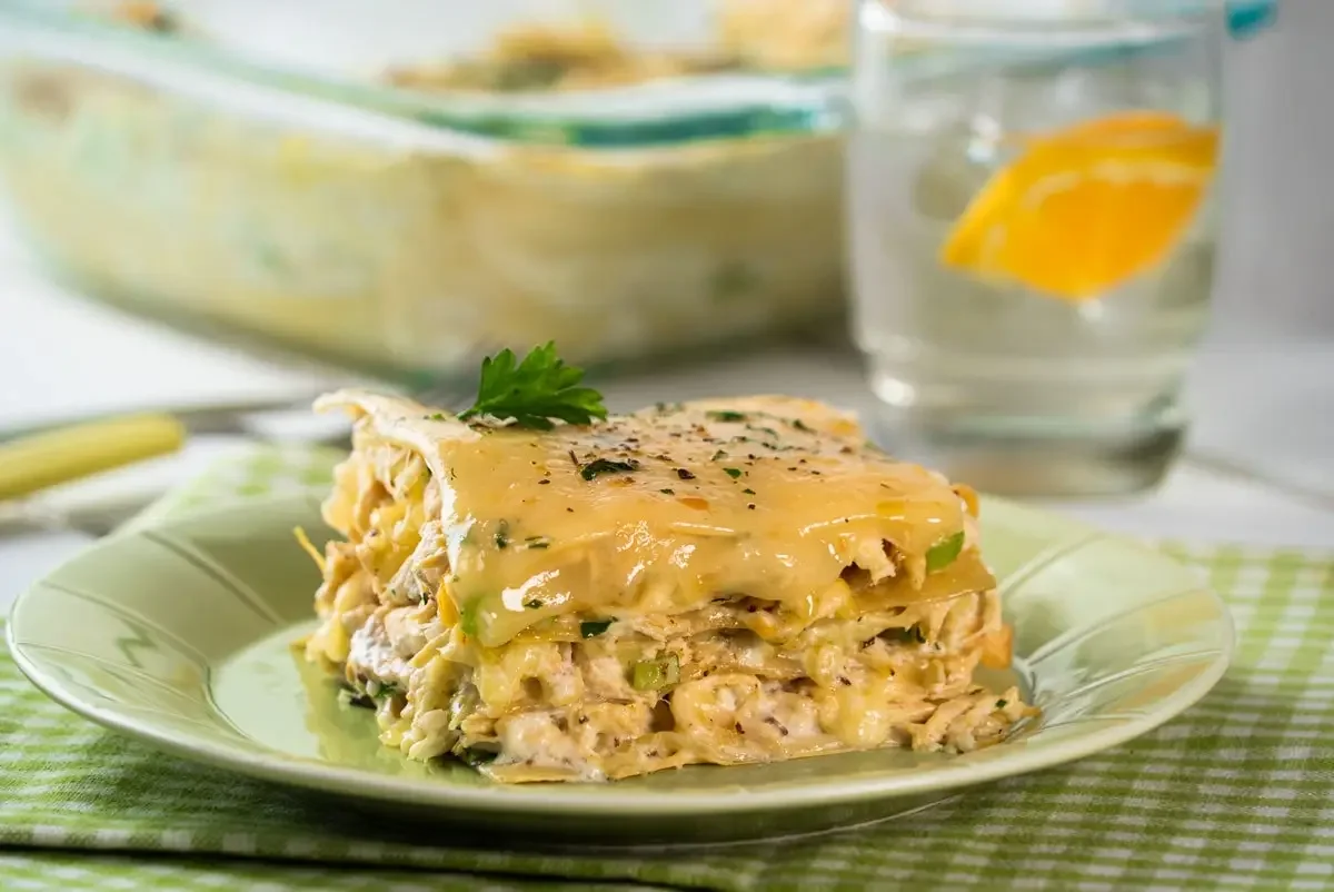 Chicken lasagne in Air Fryer