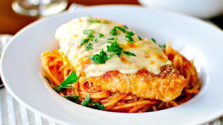 Air Fryer Chicken Parmesan