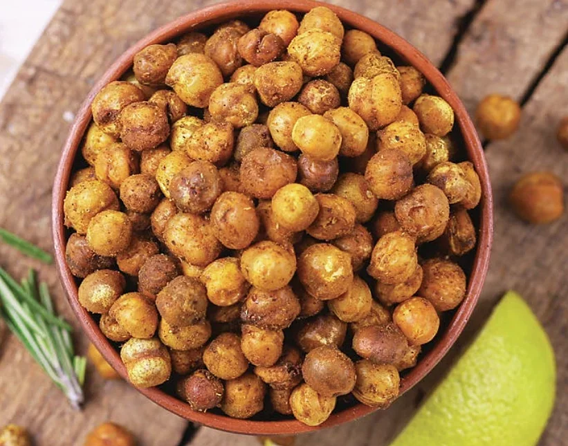 Chickpeas roasted  in Air Fryer