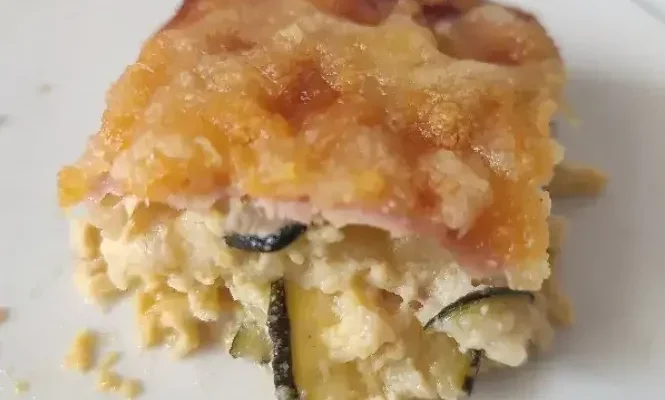 Courgette quiche in Air Fryer