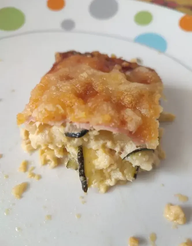 Courgette quiche in Air Fryer