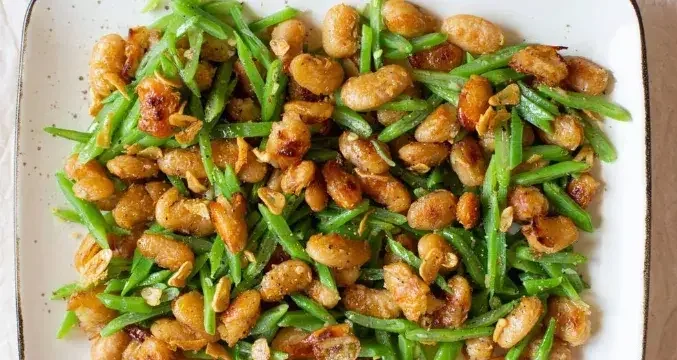 Crispy beans in Air Fryer