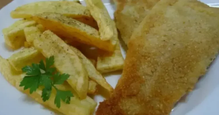 Crispy hake in Air Fryer