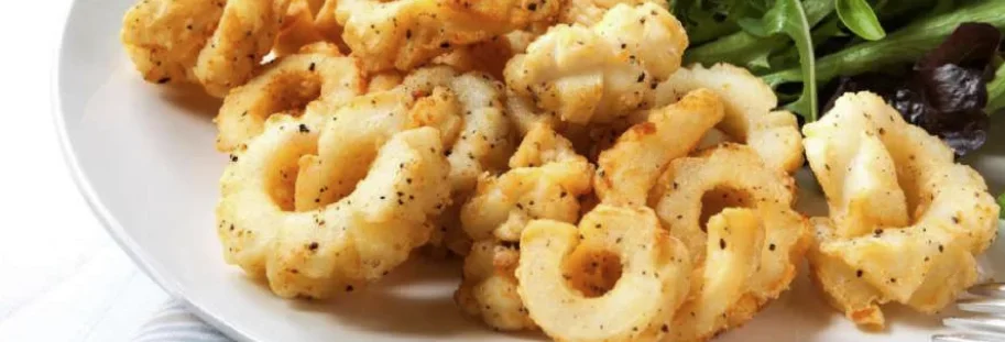 Deep fried squid  in Air Fryer