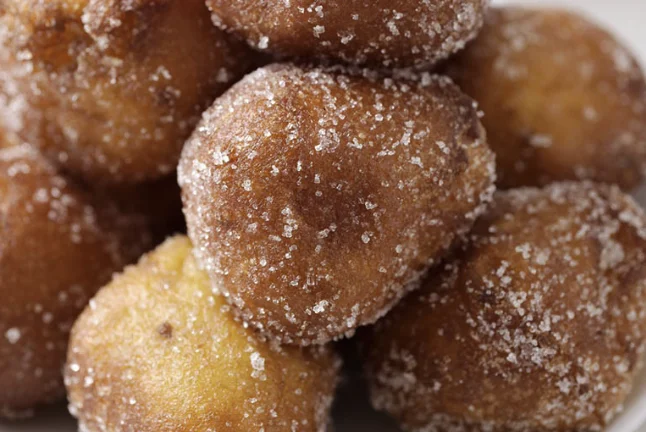 Air Fryer Cinnamon Sugar Doughnuts