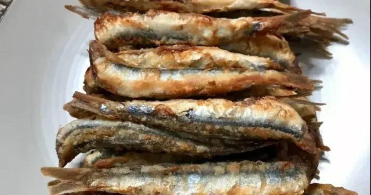 Fried anchovies in Air Fryer