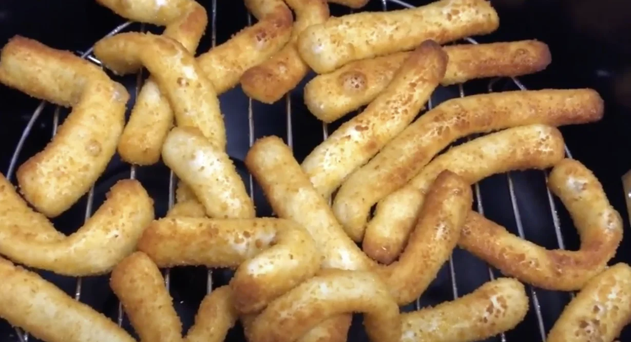 Frozen Rabas in Air Fryer
