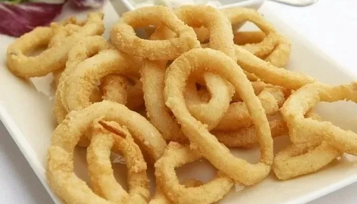 Frozen squid in Air Fryer