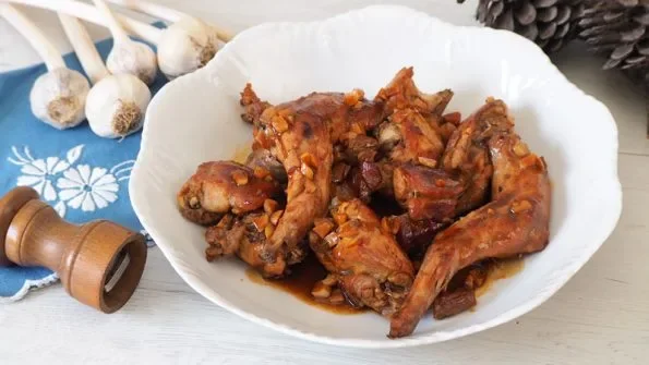 Garlic rabbit  in Air Fryer