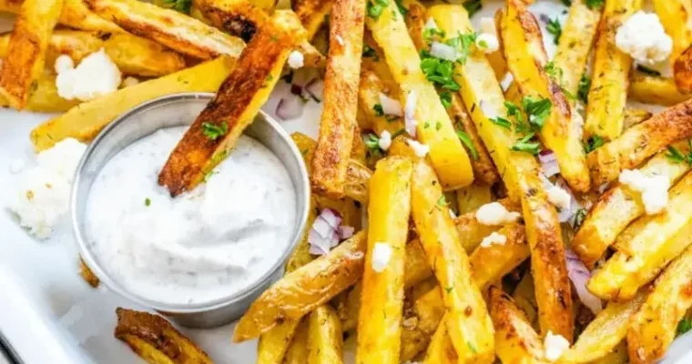 Greek-style fries in Air Fryer