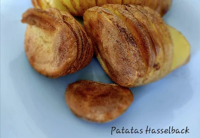 Hasselback potatoes by San in Air Fryer