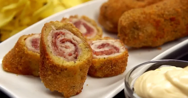 Homemade flamenquines  in Air Fryer