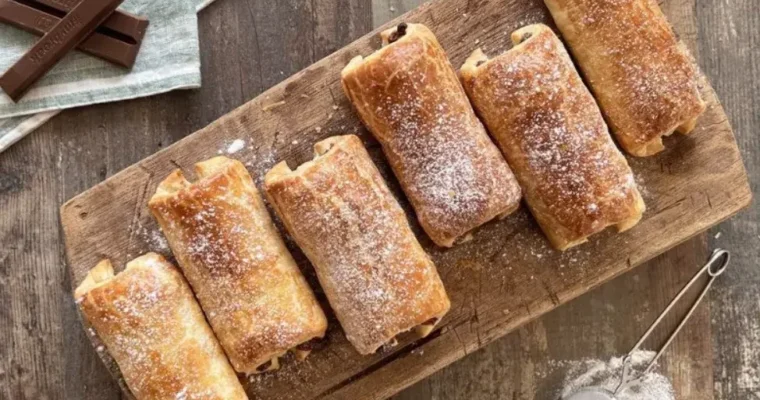 Kit Kat Napolitanas in Air Fryer