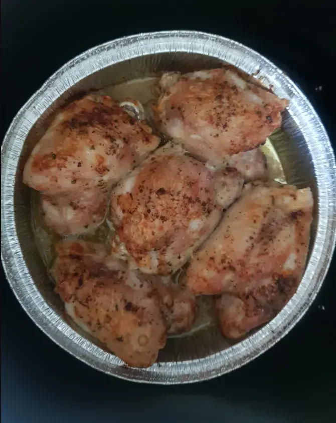 Air Fryer Lemon Pepper Chicken Thighs
