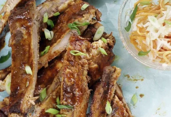 Lemon ribs in Air Fryer