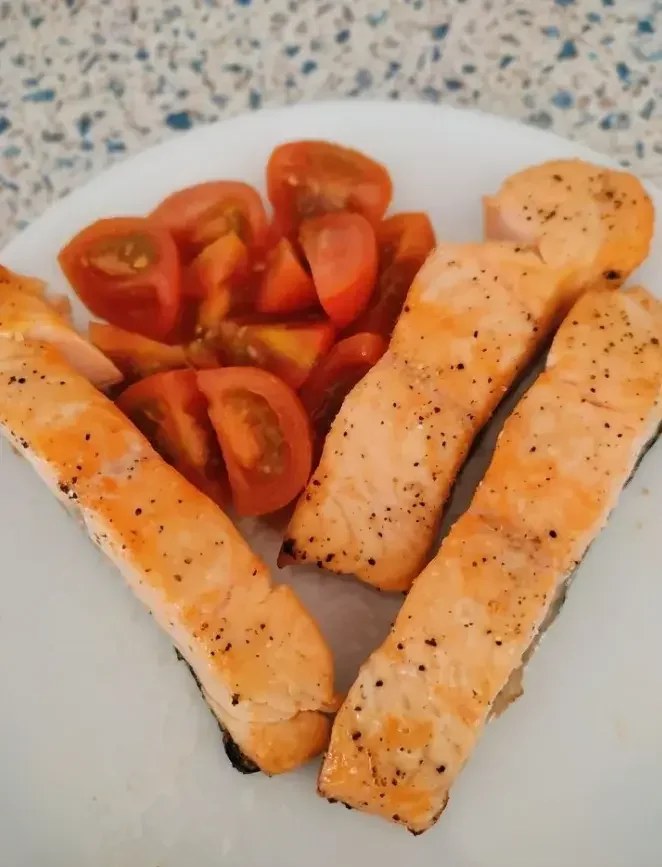 Lemon salmon in Air Fryer