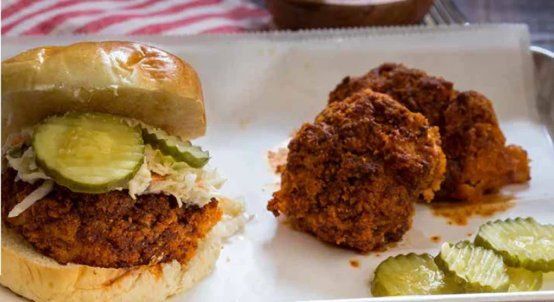 Nashville-style fried chicken sandwiches  in Air Fryer