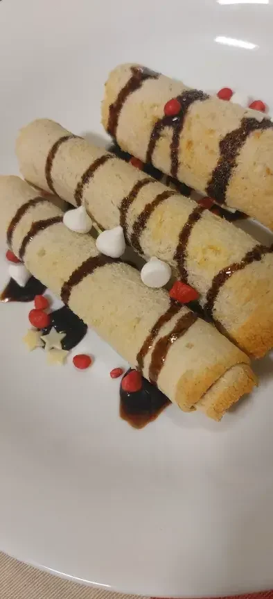 Nutella rolls in Air Fryer