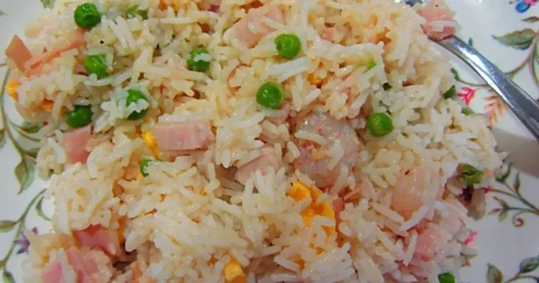 Oriental rice in Air Fryer