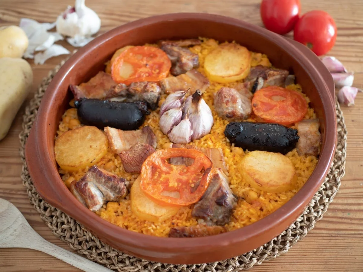 Oven baked rice