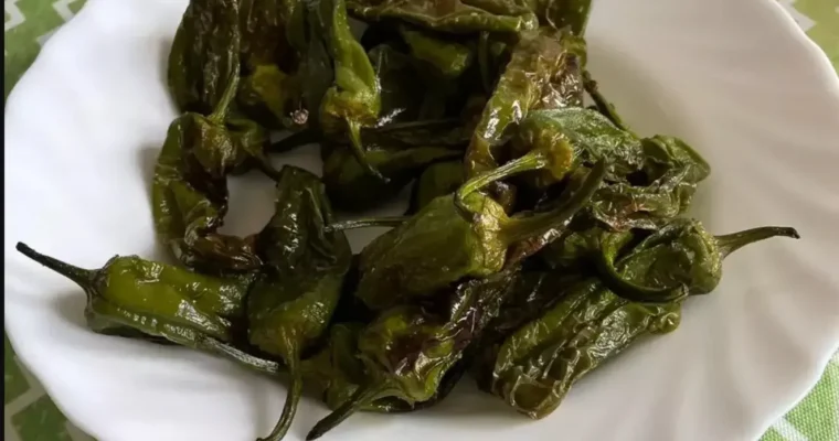 Padron peppers in Air Fryer