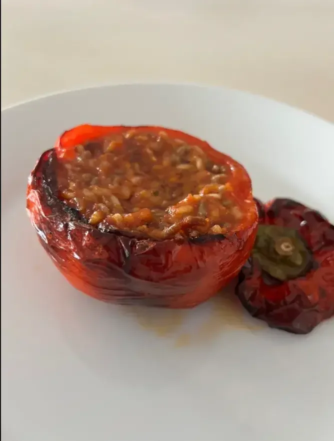 Air Fryer Stuffed Peppers