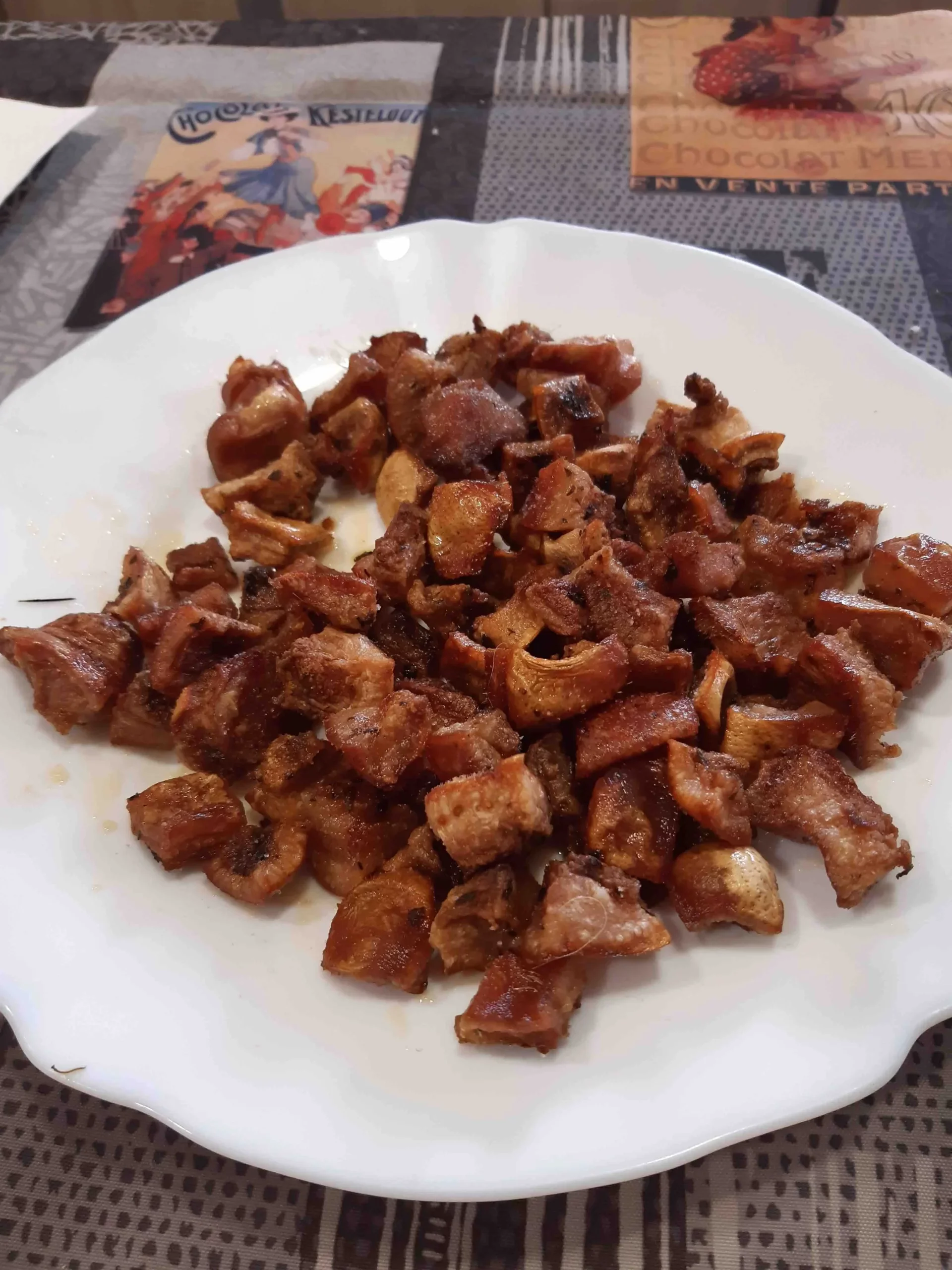 Pig mask in Air Fryer