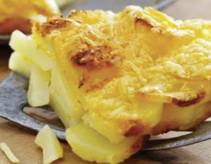 Potatoes au Gratin  in Air Fryer