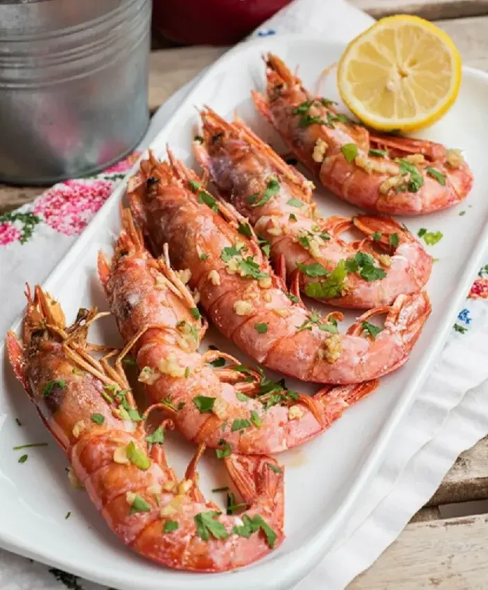 Air Fryer Garlic Shrimp