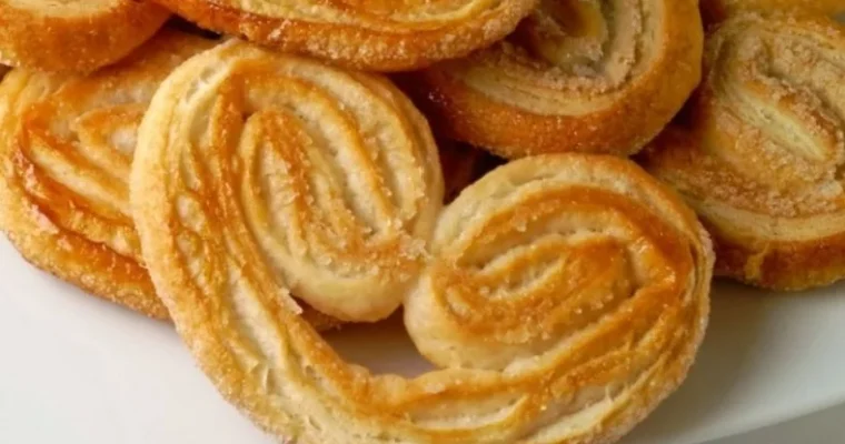 Puff pastry palms in Air Fryer