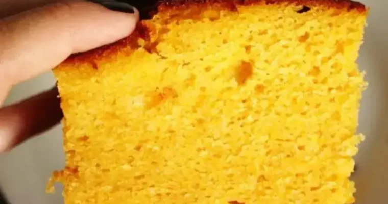 Pumpkin sponge cake in Air Fryer