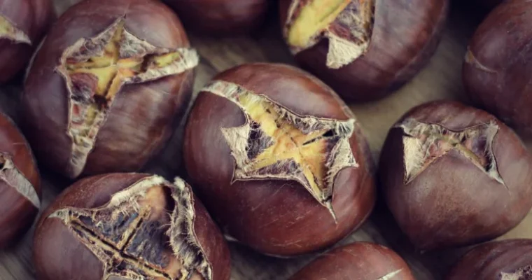 Roasted chestnuts in Air Fryer