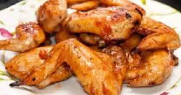 Spicy wings with honey for air fryer