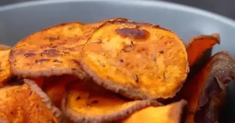 Sweet potato chips for air fryer