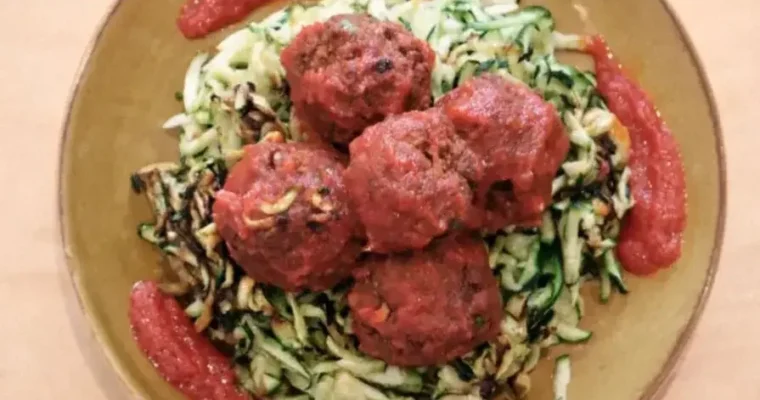 Vegan meatballs in Air Fryer