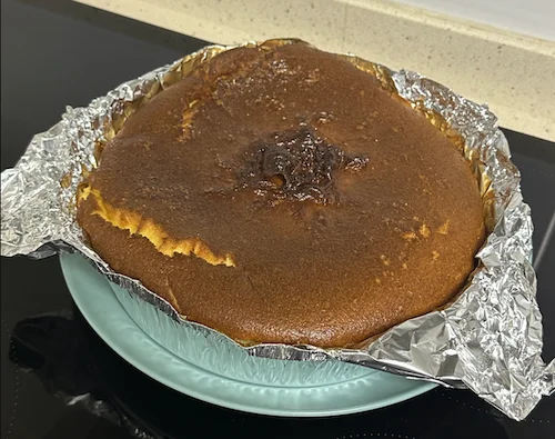 Vineyard cheesecake in Air Fryer