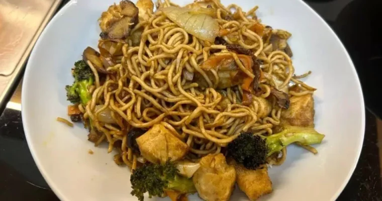 Chicken yakisoba for air fryer