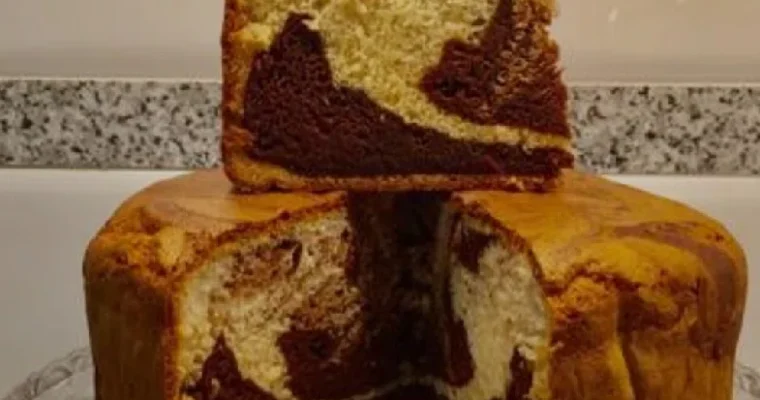 Marbled sponge cake for air fryer