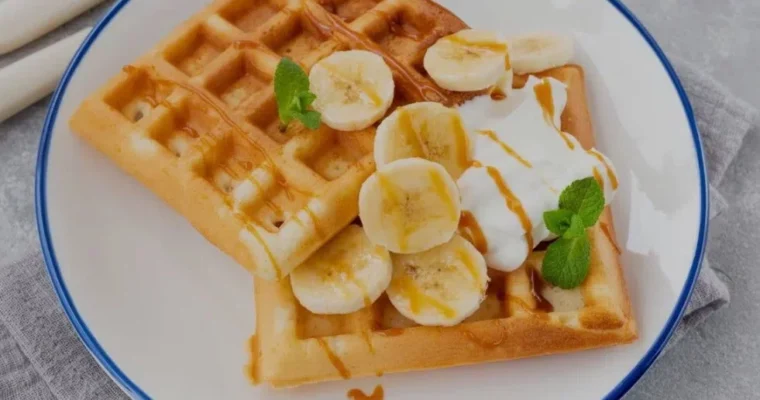 Homemade waffles for air fryer