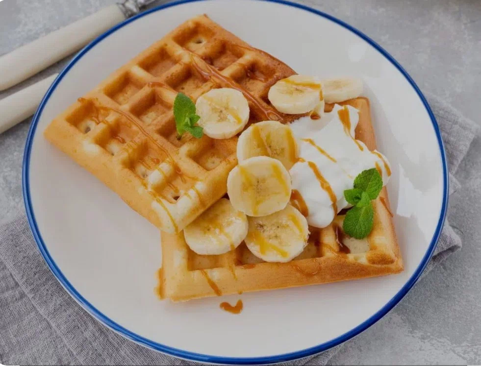 Homemade waffles for air fryer