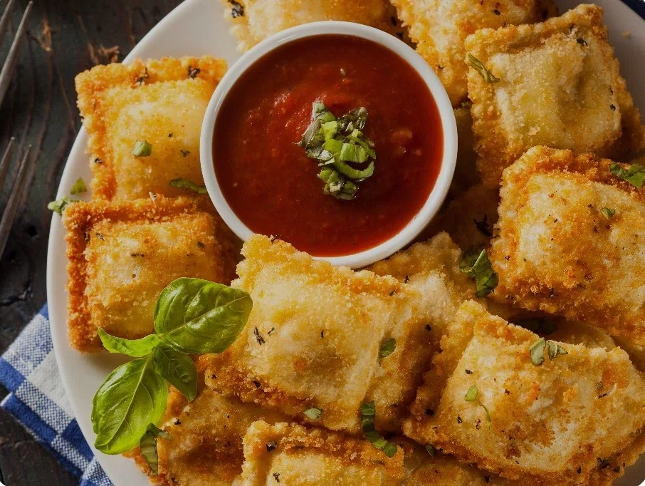 Raviolis for air fryer