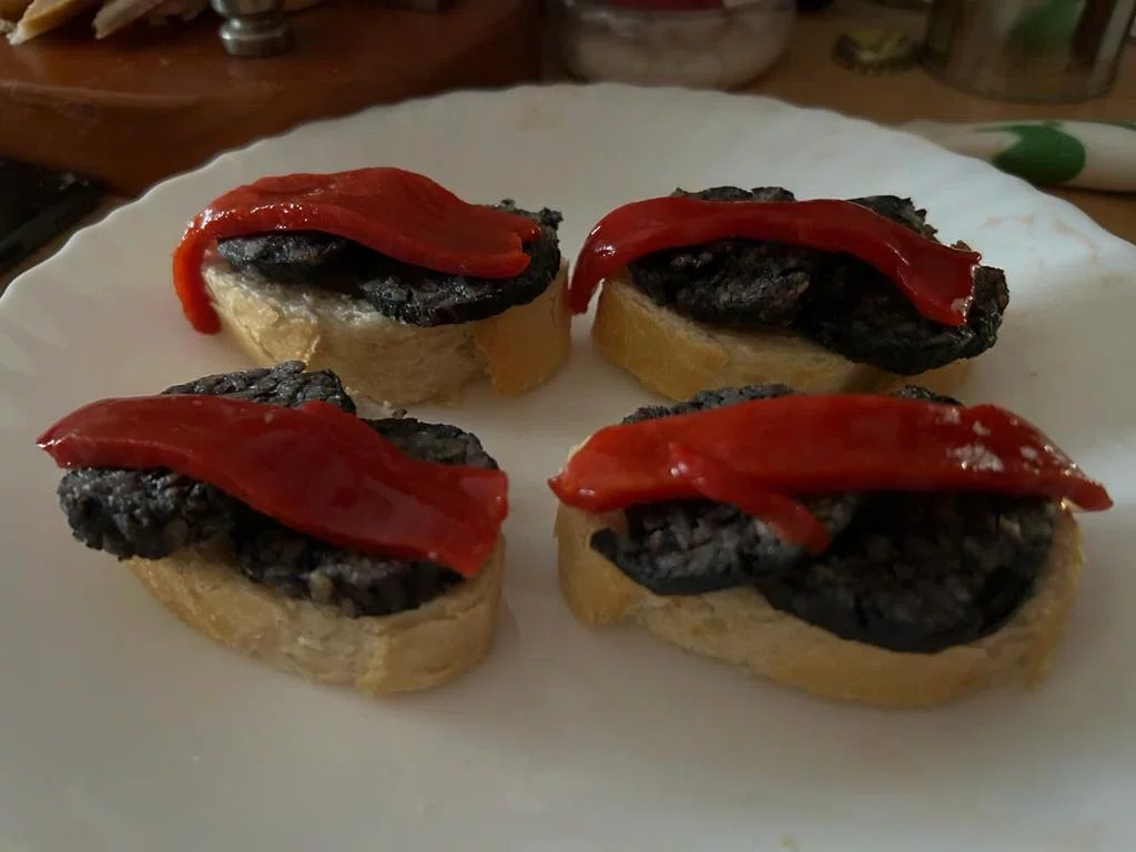 Air Fryer Morcilla Tapas (Spanish Blood Sausage)