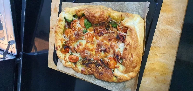 Healthy puff pastry for air fryer